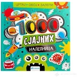 Crtaj, oboj, zalepi – 1000 SJAJNIH nalepnica