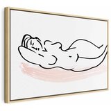  Slika - Sunbathing (1 Part) Wide 120x80 U prirodnom drvenom okviru | shoptok.hr