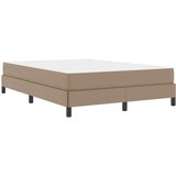  Konstrukcija postelje z vzmetnico Kapučino 140 x 190 cm blago, (5000123537) | Shoptok.si