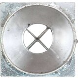 vidaXL Šiljci za tlo 2 kom srebrni 8 x 61 cm od pocinčanog čelika | shoptok.hr