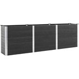  Povišena vrtna gredica siva 300 x 50 x 91 cm WPC | Eponuda.com