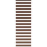vidaXL Zebra zavesa rjava 90x200 cm širina blaga 85,9 cm poliester, (5000297293) | Shoptok.si