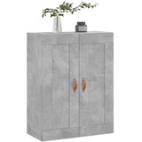vidaXL Stenska omarica betonsko siva 69,5x34x90 cm inženirski les | Shoptok.si