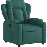 Maison Chic Naslanjač - Relax naslanjač iz temno zelenega blaga, (22061212) | Shoptok.si