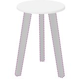  Gornji dio stola Bijelo 30 x 30 x 1.5 cm Konstruirano drvo | shoptok.hr