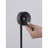 Nova Luce Mat črna kovinska LED stoječa svetilka z upogljivo konstrukcijo/zatemnitvena (vi&amp;scaron;ina 121 cm) Irida &amp;ndash; Slike