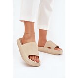 Boto Women's Platform Sandals With Cutout Beige Ameira | shoptok.hr