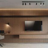  Zidna lampa RING crna sa prekidačem | shoptok.hr