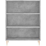  Regal za knjige boja betona 69,5x32,5x90 cm konstruirano drvo | Eponuda.ba