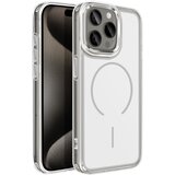 AVIZAR Ohišje MagSafe za iPhone 15 Pro hibridna ojačana zasnova, Bela, (5000188954) | Shoptok.si