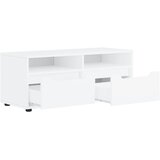 TV stenska TV omarica VISNES, les, bela, 100x40x38 cm | Shoptok.si