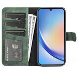 INORCO Za Samsung Galaxy A24 4G usnjena denarnica, odporna na udarce, dvobarvna prekrivna torbica za telefon z zložljivim stojalom, (22036993) | Shoptok.si