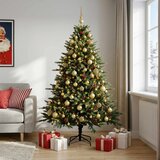  Umjetno božićno drvce s kuglicom 210 cm 300 LED lampica | shoptok.hr