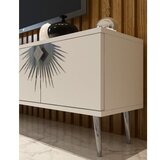 Hanah home TV polica Nida White Silver