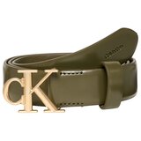 Calvin Klein Jeans Pasovi Lv04f7074g Round Ck Buckle 30mm Zelena Cene