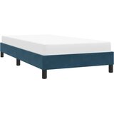  Okvir kreveta bez madraca tamnoplavi 90x220 cm baršun | shoptok.hr