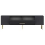 Hanah home tv polica dekos anthracite gold | ePonuda.com