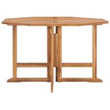  Sklopivi vrtni blagovaonski stol 110 x 110 x 75 cm od tikovine | shoptok.hr