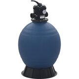 vidaXL Bazenski peščeni filter s 6-pozicijskim ventilom moder 560 mm Cene