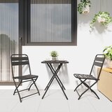  Sklopiva stolica za vrt 2 pcs Antracit 42 x 52 x 82cm | shoptok.hr