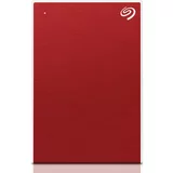 Seagate Zunanji prenosni disk One Touch, 2 TB, rdeča
