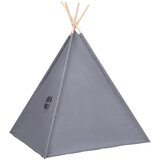  Dječji šator tipi od breskvine kore sivi 120 x 120 x 150 cm | shoptok.hr