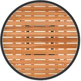  5-dijelni set vrtnih sofa od poliratana s jastucima crni | shoptok.hr