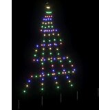vidaXL LED božično drevesce med 112 LED večbarvno 511 cm Kovina | Shoptok.si