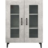 Komoda siva boja betona 69 5x34x90 cm od konstruiranog drva | shoptok.hr