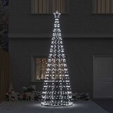 vidaXL LED božično drevesce med 800 LED Hladno bela 400 cm elezo | Shoptok.si