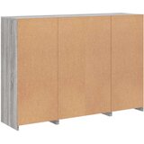  Komode s LED svjetlima 3 kom boja sivog hrasta | shoptok.hr