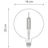  led prigušiva sijalica vintage edison G180 E27/4W/230V 2700K | Eponuda.com