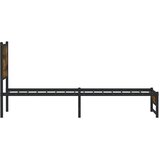 Metalni okvir kreveta bez madraca boja hrasta 80x200 cm | shoptok.hr