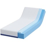  Madrac Bijela i Plava 80 x 200 cm Žakar tkanina | shoptok.hr