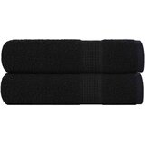  Ručnici za kupanje FROGN 2 kom crni 100x150 cm 360 g/m² | shoptok.hr