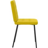 vidaXL Jedilni stoli 2 kosa rumen žamet | Shoptok.si