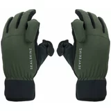 Sealskinz Waterproof All Weather Sporting Gloves Olive Green/Black L