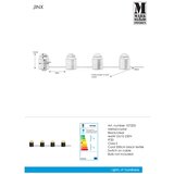 Markslöjd 107203 - Kristalna stona lampa JINX 4xGU10/6W/230V | Eponuda.com
