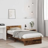  Okvir kreveta s uzglavljem Staro drvo 80 x 200 cm - Staro drvo | shoptok.hr