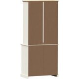  Visoka komoda VIGO bijela 78 x 40 x 175 cm od masivne borovine | Eponuda.ba