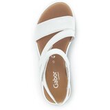 Gabor Sandali & Odprti čevlji 62.733.50 Bela | Shoptok.si