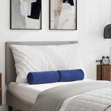 vidaXL valjkasti jastučići 2 pcs policijska plava Ø 15 x 40 cm Cijene