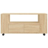 TV ormarić boja hrasta sonome 102x34 5x43 cm konstruirano drvo | shoptok.hr