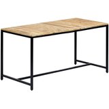  Blagovaonski stol od masivnog grubog drva manga 140x70x75 cm | shoptok.hr