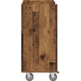 Golf ormar s kotačem Jednobojno Staro drvo 65 x 45 x 98 cm | shoptok.hr