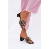 Boto Ladies High Heels With Decoration Black Ovittole | ePonuda.com