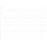 Euro ograda 1,6 x 10 m Željezo prekriveno PVC-om | shoptok.hr