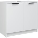 Maison Chic Kopalniška omarica - Kopalniški kabinet bela 64,5x33,5x59 cm konstruiran les, (21794459) | Shoptok.si