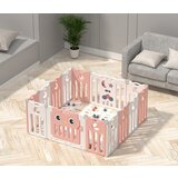  Sklopiva ogradica sovica roza-bela | ePonuda.com