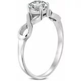 Kesi Infinity Surgical Steel Engagement Ring